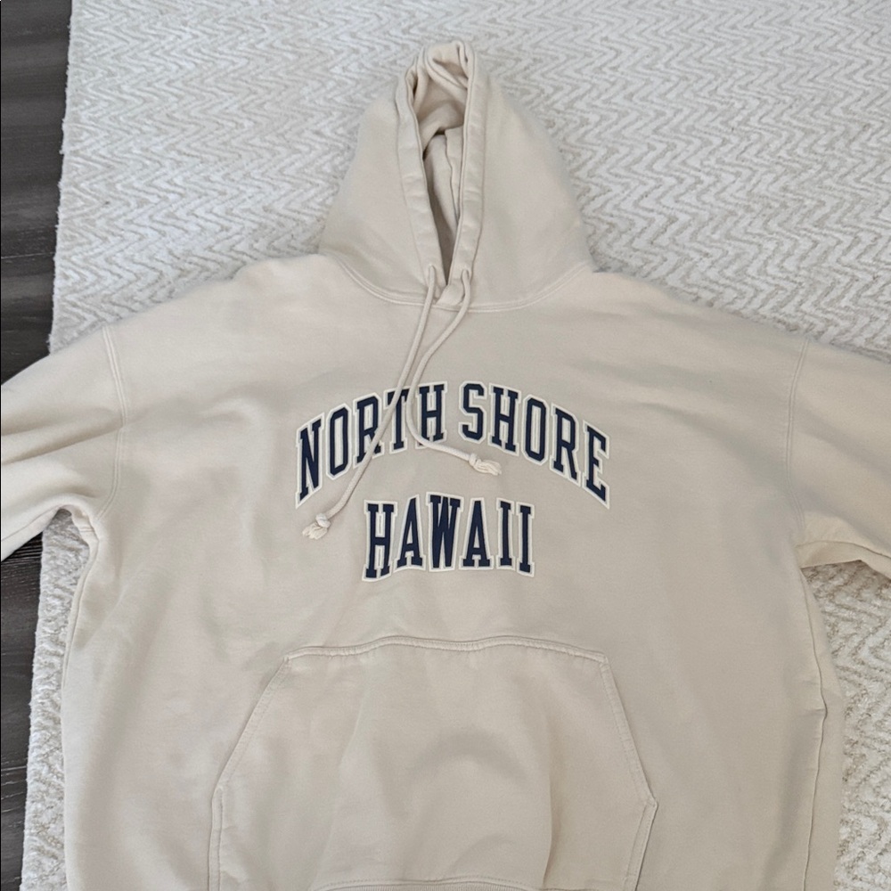 Brandy Melville Cream Hoodie
